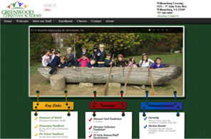 Greenwood Christian Academy web site